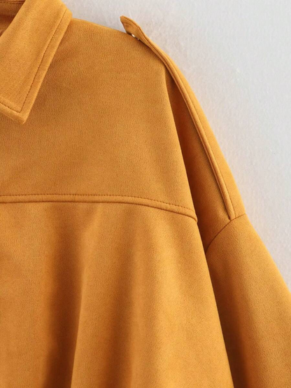 Isabelle | veste en daim vintage