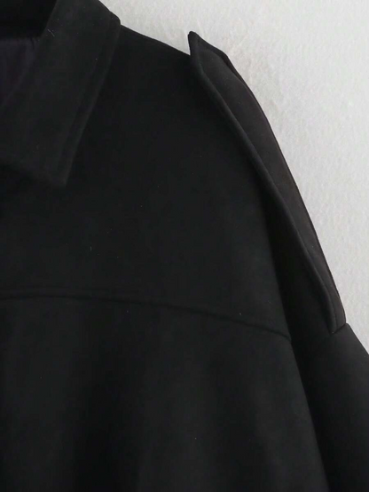 Isabelle | veste en daim vintage