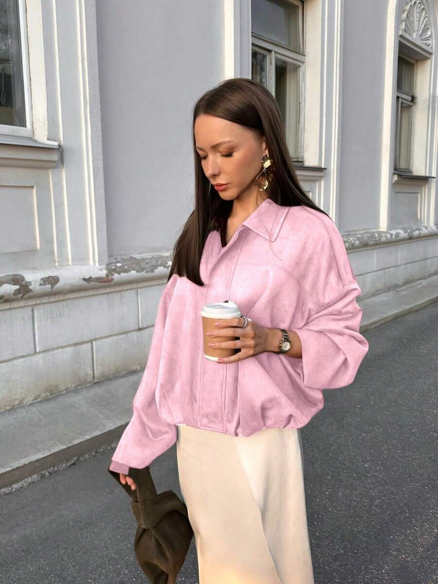 Isabelle | veste en daim vintage