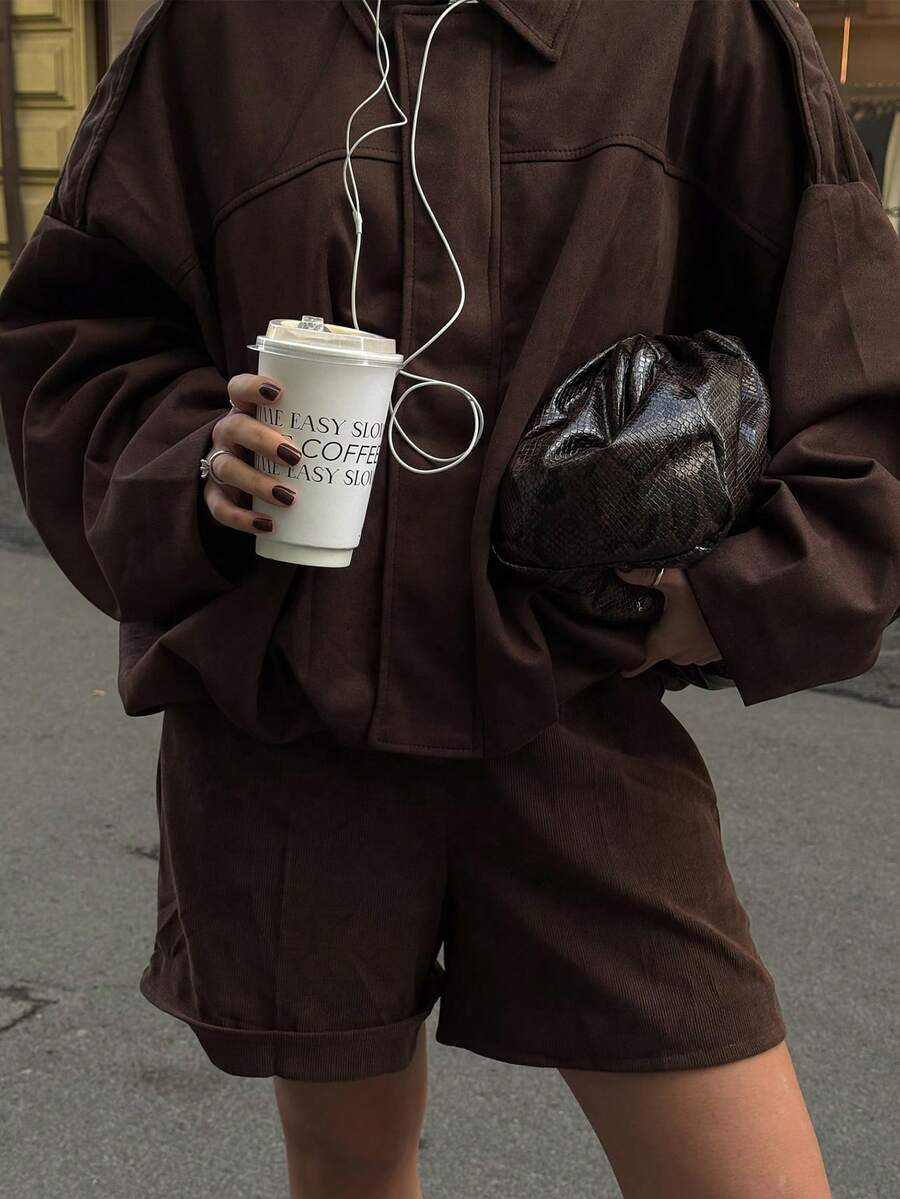 Isabelle | veste en daim vintage