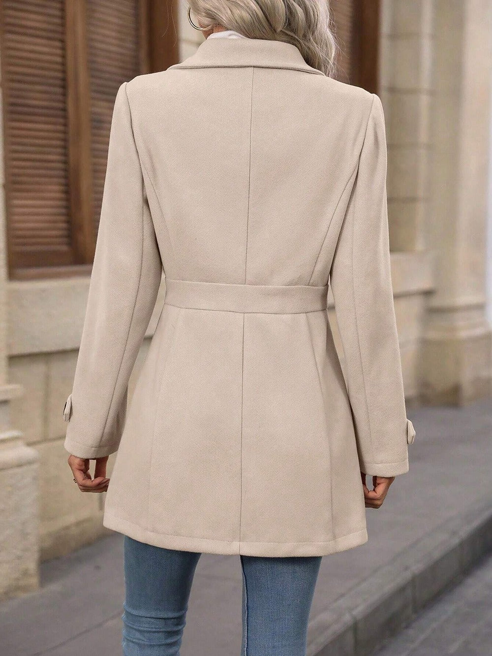 Manteau en laine élégant pour femme