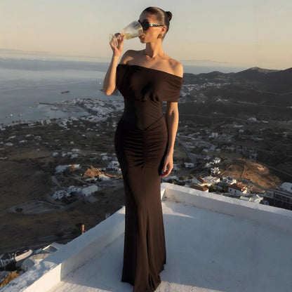 La robe longue Hollywood