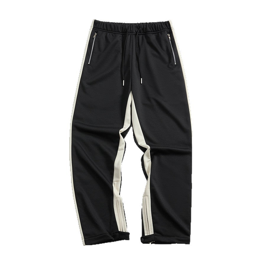 Pantalon de survêtement rayé coupe décontractée