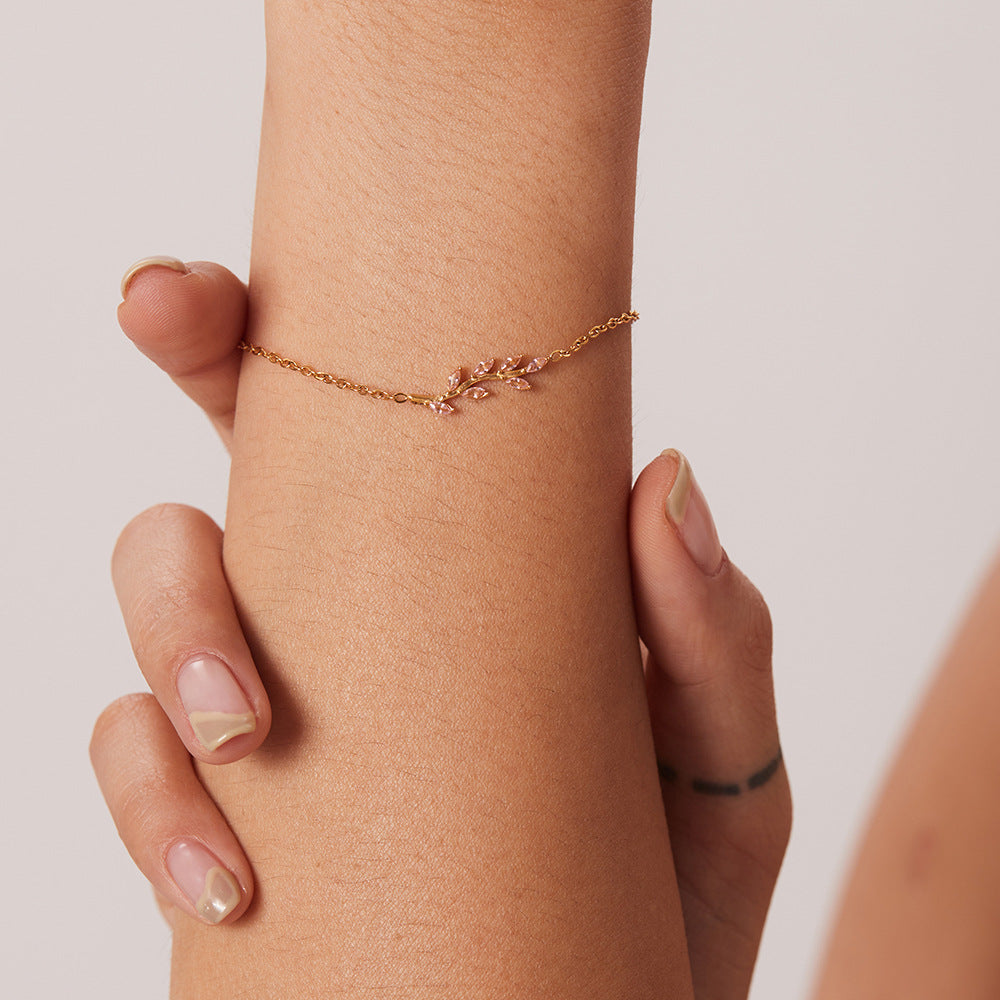 Bracelet Branche d'Olivier