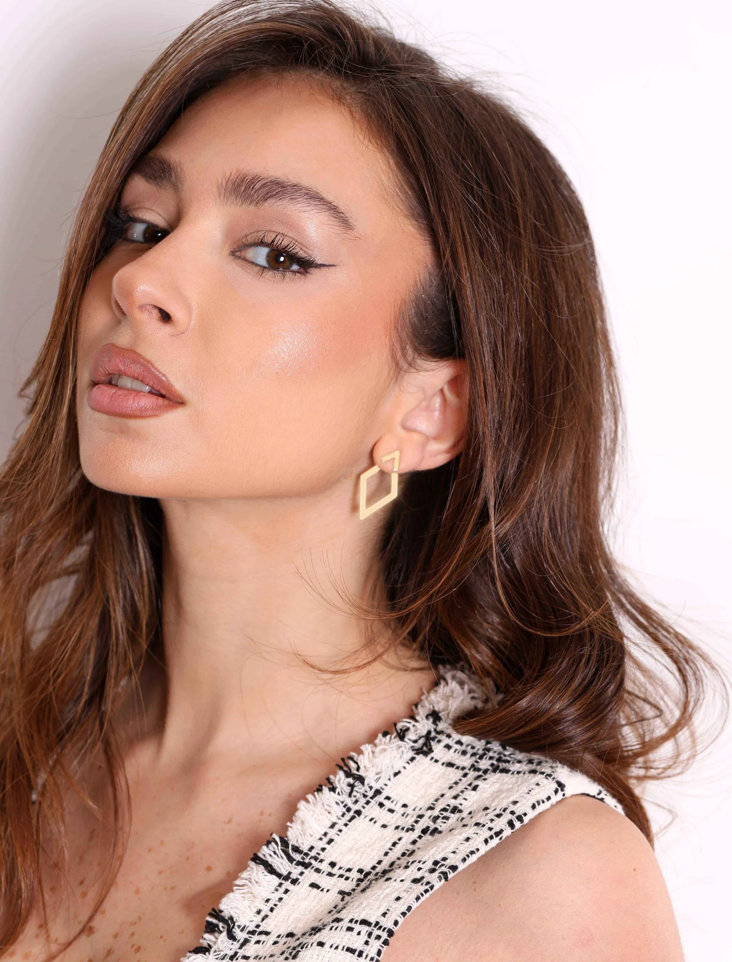 Zavina | Boucles d'oreilles géométriques