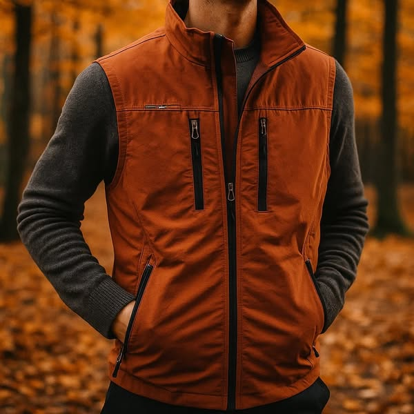 Gilet en maille pour l'arrière-pays