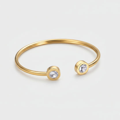 Bracelet personnalisé avec pierre de naissance