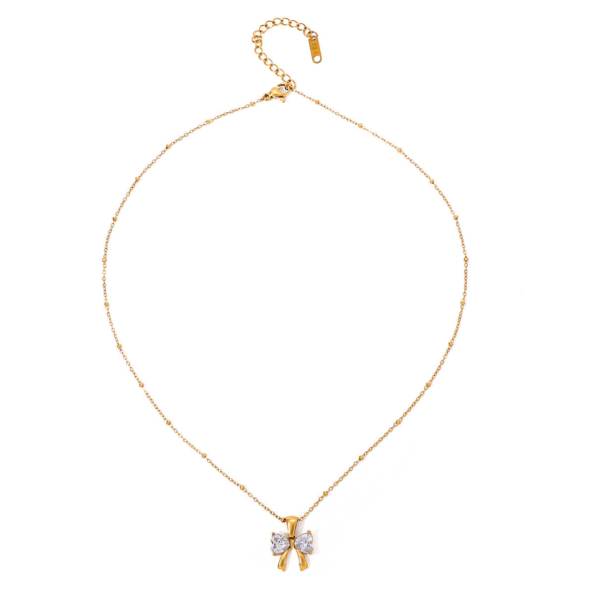 Collier pendentif nœud