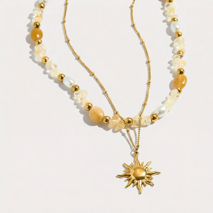Collier ensoleillé