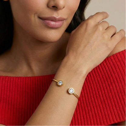 Bracelet personnalisé avec pierre de naissance