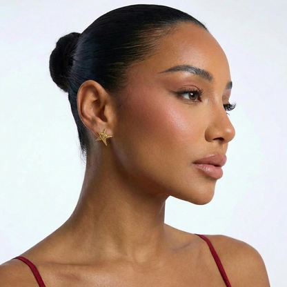 Boucles d'oreilles étoile de mer